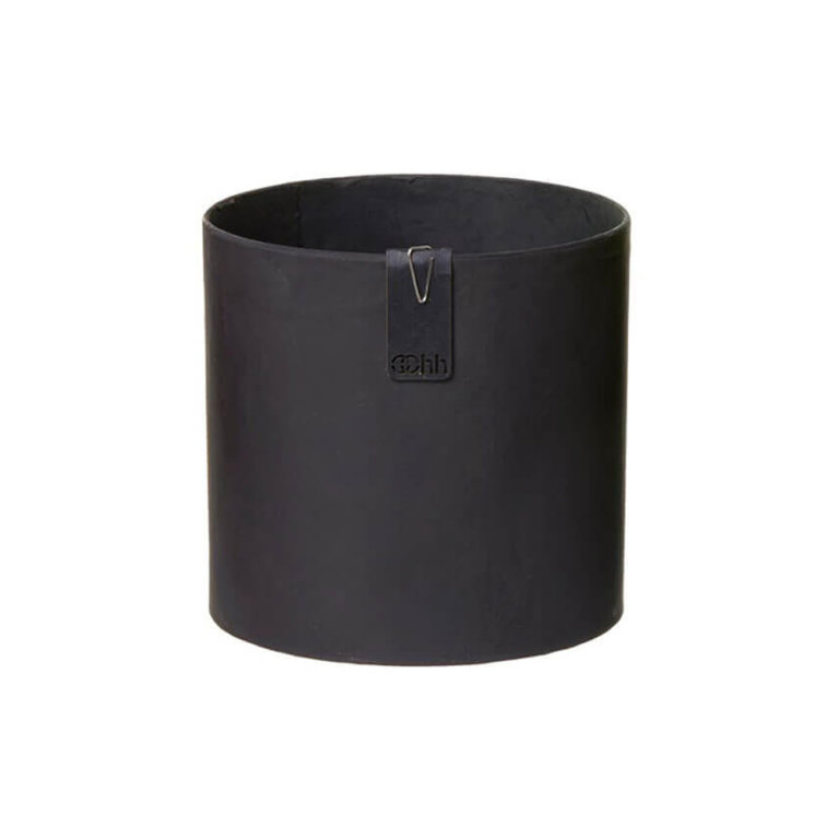 OOhh Collektion Blumentopf Tokyo Cylinder – Schwarz M