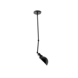 MENU Wandlampe Hudson Schwarz-Messing
