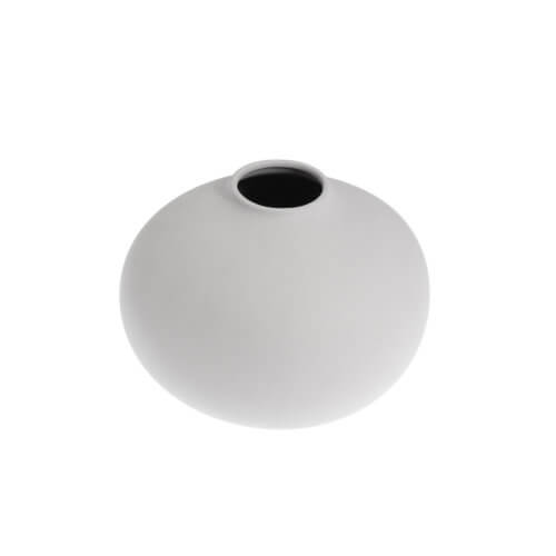 Storefactory Vase Källa Grau Round L Ø 17 x H 13 cm