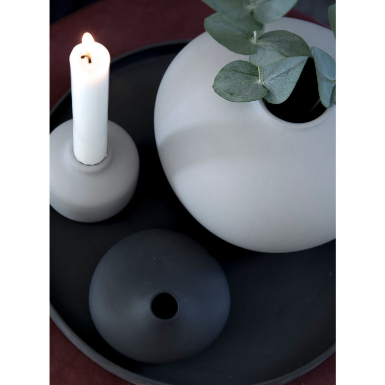 Storefactory Vase Källa Anthrazit Round L - Image 8