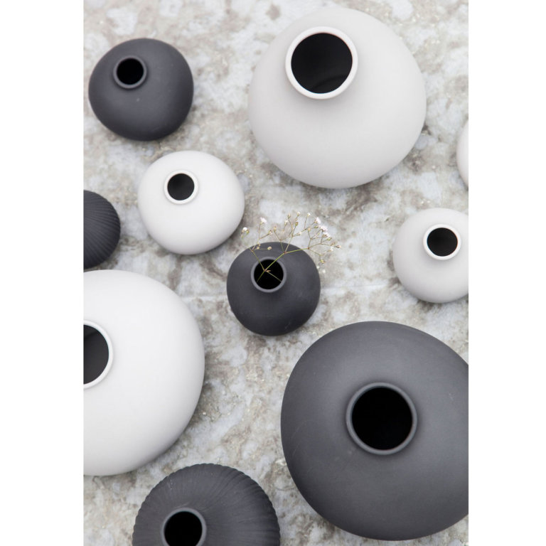 Storefactory Vase Källa Anthrazit Round L - Image 6