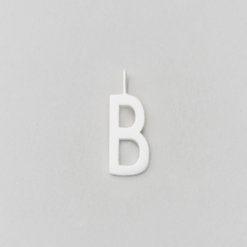 Design Letters Buchstabe B (16 mm) Silber