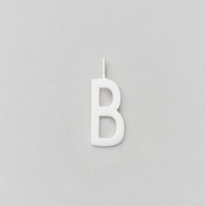 Design Letters Buchstabe B (16 mm) Silber