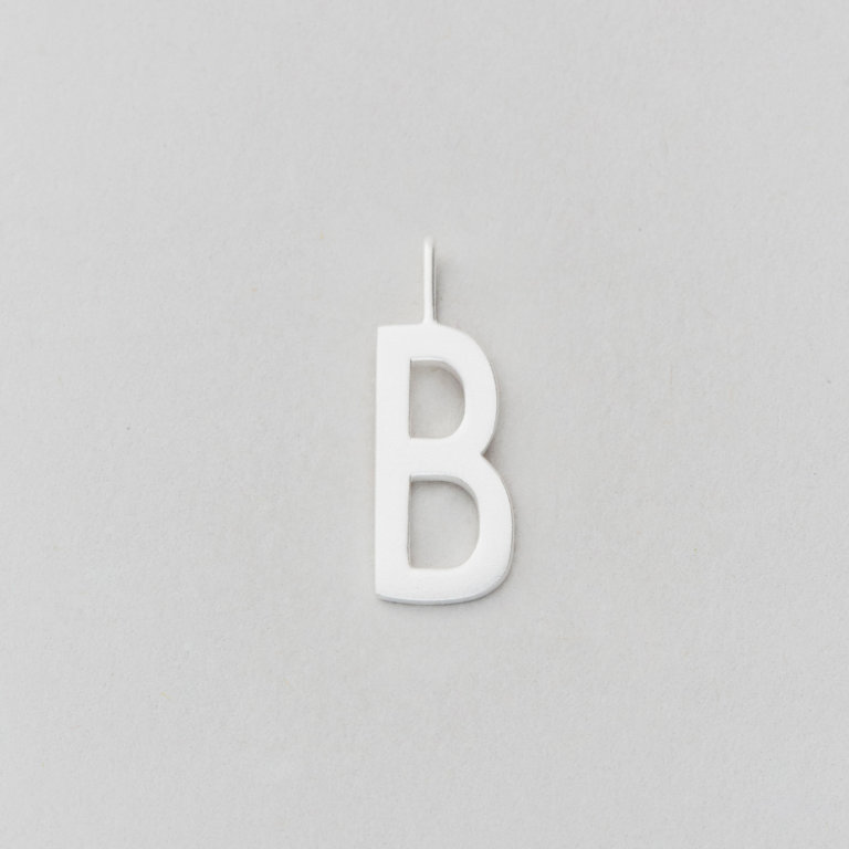Design Letters Buchstabe B (16 mm) Silber