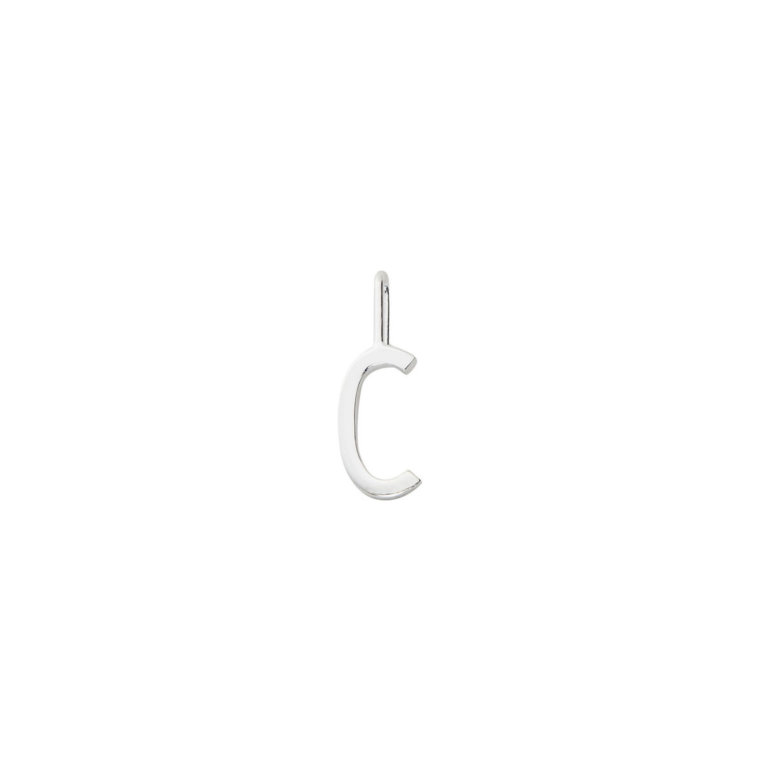 Design Letters Buchstabe C (10 mm) Silber