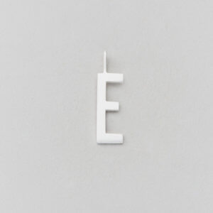 Design Letters Buchstabe E (16 mm) Silber