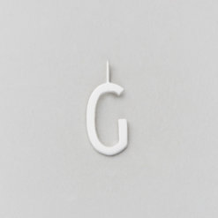 Design Letters Buchstabe G (16 mm) Silber