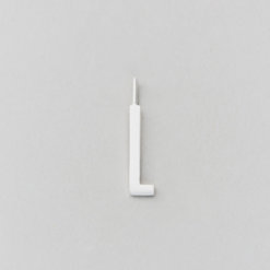 Design Letters Buchstabe L (16 mm) Silber