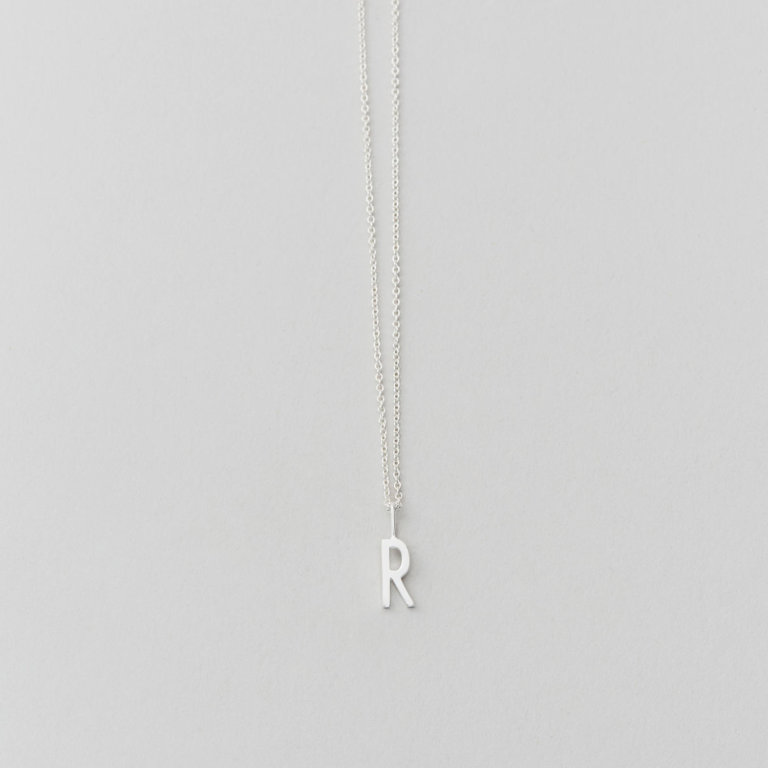 Design Letters Buchstabe R (10 mm) Silber