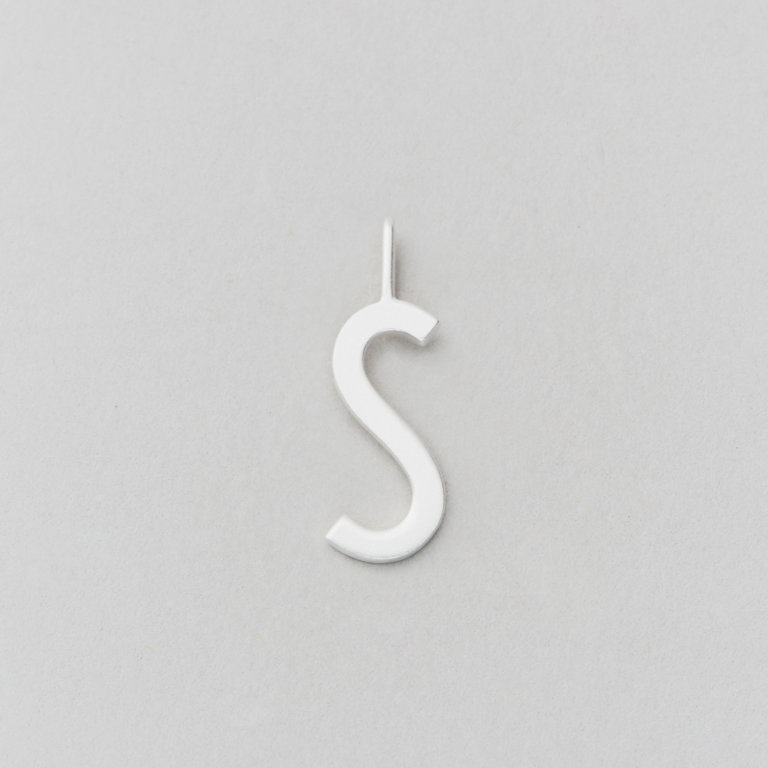 Design Letters Buchstabe S (16 mm) Silber