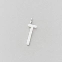 Design Letters Buchstabe T (16 mm) Silber