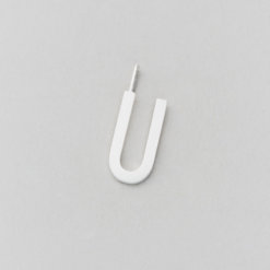 Design Letters Buchstabe U (16 mm) Silber