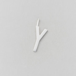 Design Letters Buchstabe Y (16 mm) Silber