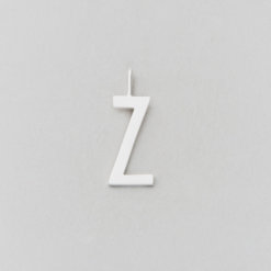 Design Letters Buchstabe Z (16 mm) Silber