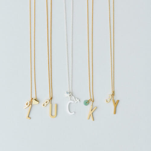 Design Letters Lucky Numbers