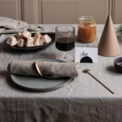 ferm Serviettenringe 4er-Set Messing