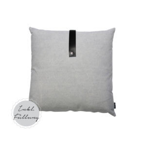 Louise Smærup Kissen Canvas Grau