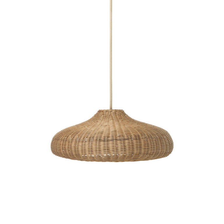 ferm LIVING Lampeschirm Braided Disc