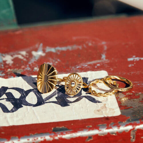 Pernille Corydon Ring Daylight Golden