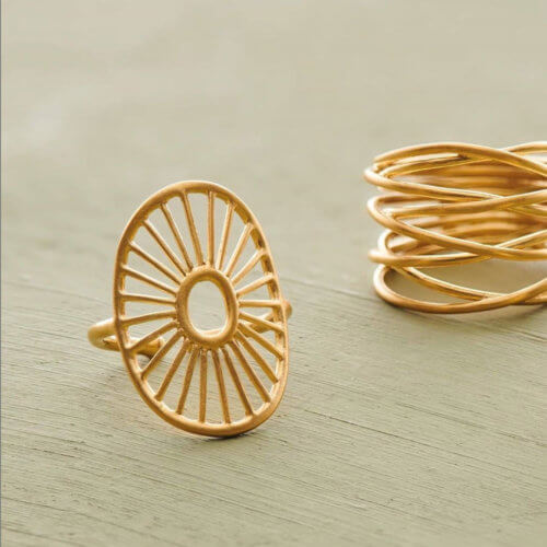 Pernille Corydon Ring Daylight Golden
