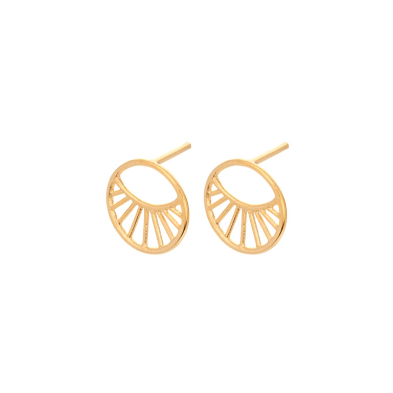 Pernille Corydon Ohrstecker Daylight Golden S (11mm)