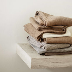 TineK Kissenbezug Baumwolle Senf