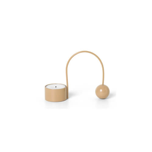 ferm Teelichthalter Balance Beige