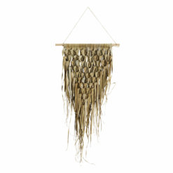 Madam Stoltz Wand-Dekoration S aus Palmenblätter