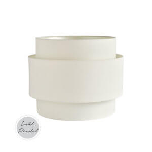 TineK Lampe Weiß L inkl. Pendel