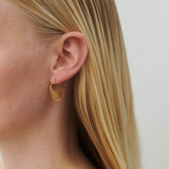 Pernille Corydon Ohrringe Daylight Golden M (22mm)