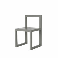 ferm Little Architect Stuhl Grau, seitlich