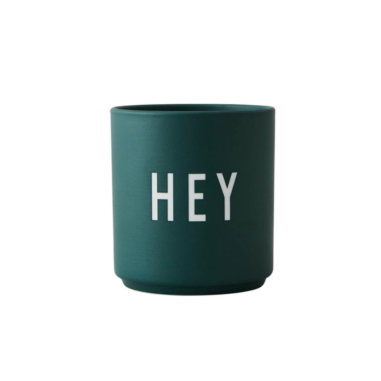 Design Letters Porzellan-Becher HEY