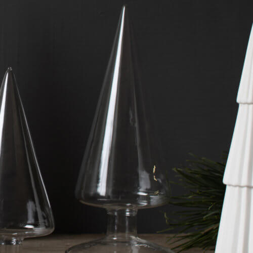 Storefactory Granbo Glas-Weihnachtsbaum L und andere Deko
