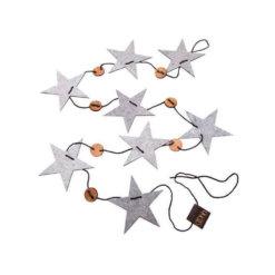 OOhh Collektion Tannen Filz-Girlande Weiß