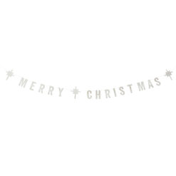 Madam Stoltz Papiergirlande Merry Christmas