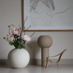 Cooee Vase Pillar Beige L