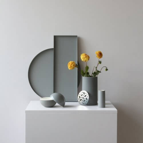 Cooee Tablett Circle Grau