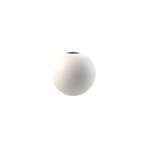 Cooee Vase Ball Weiß S