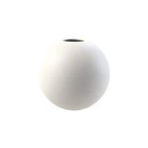 Cooee Vase Ball Weiß L