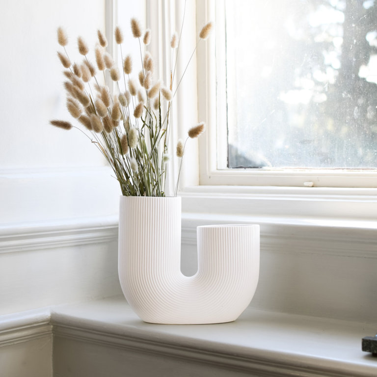 Storefactory Vase Stravalla Weiß