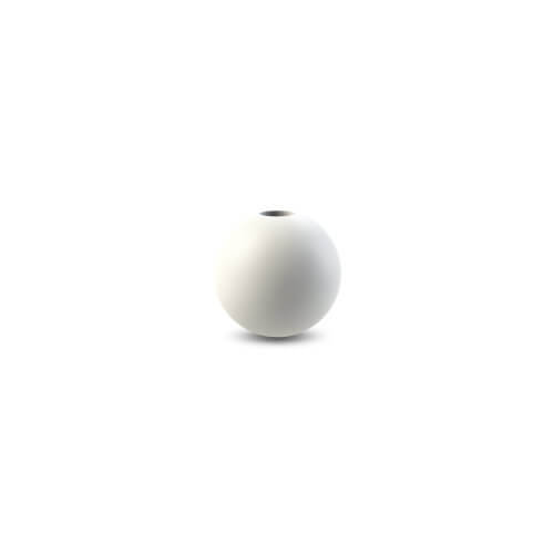 Cooee Kerzenhalter Ball Weiß XS