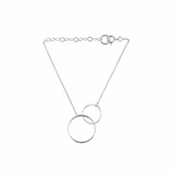 PernilleCorydon Armband Double Silber