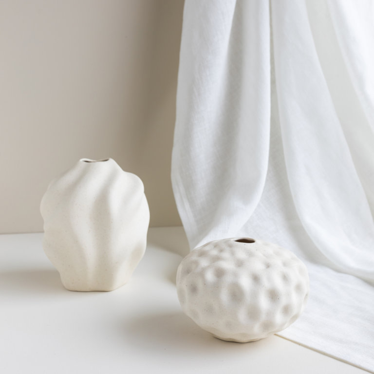 Cooee Vase Seepod Vanilla S