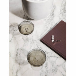 ferm Ripple Champagnerschale Smoke Mood