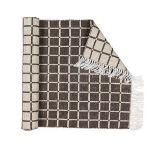 Broste Copenhagen Teppich Kariert L