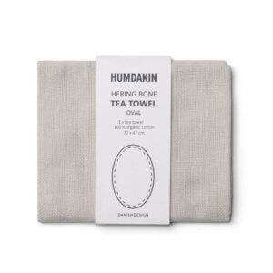 Humdakin Geschirrtuch Oval Light Stone