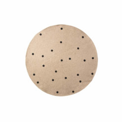 ferm Teppich Black Dots S