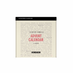 Humdakin Advent Duftkerzen 4er Set
