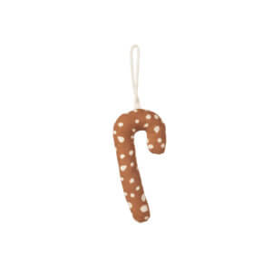 Broste Deko-Zuckerstange Camel-Weiß