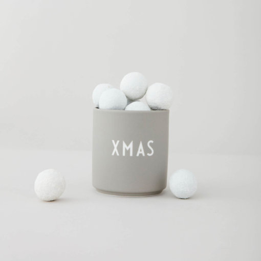 Design Letters Becher XMAS Grau